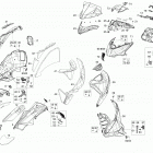 Rave 600 ACE Капот и лобовое стекло