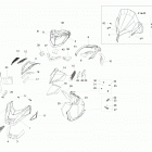 Adventure GT 1200 4-TEC Капот и лобовое стекло