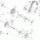Xtrim SC 600 E-TEC Защита ремня вариатора