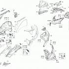 Xtrim SC 600 E-TEC Капот и лобовое стекло