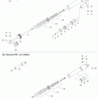 BoonDocker 800R E-TEC Амортизатор лыжи