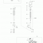 59 YETI 550 Передняя подвеска и лыжи