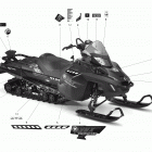 Xtrim Commander 800 E-TEC Наклейки