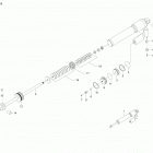 Rave RE 800R E-TEC Амортизатор лыжи