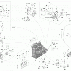 Adventure GT 600 E-TEC Двигатель и крепление