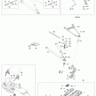 Rave RE 600 E-TEC Передняя подвеска и лыжи