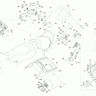 Adventure GT 600 E-TEC Сидение