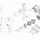 Adventure GT 600 E-TEC Привод гусеницы