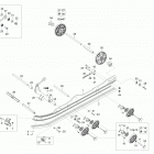 Rave RE 600 E-TEC Задняя подвеска