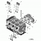 Xtrim SC 900 ACE Головка цилиндров и выпускной коллектор