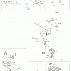 BoonDocker 600 E-TEC Передняя подвеска и лыжи