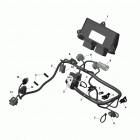 Xtrim 600 ACE Жгут проводов и электрический блок