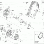 Rave 550 Защита ремня вариатора