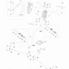 Adventure GT 600 E-TEC Рулевая система