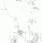 49 Ranger 600 E-TEC Тормозная система