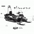 69 Ranger Alpine 1200 4-TEC Наклейки