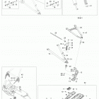 Rave 600 ACE Передняя подвеска и лыжи