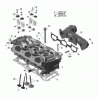 69 Ranger Alpine 1200 4-TEC 01_Cylinder Head and Exhaust Manifold