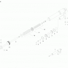 Rave RE 800R E-TEC Амортизатор лыжи