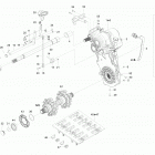 69 YETI Army 600 E-TEC Привод гусеницы