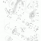 Adventure GT 1200 4-TEC Защита ремня вариатора