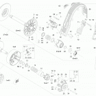 BoonDocker 600 E-TEC Защита ремня вариатора