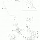 49 Ranger 600 E-TEC Тормозная система