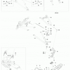 Adventure LX 600 ACE Передняя подвеска и лыжи