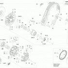 Rave 550 Защита ремня вариатора