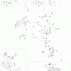 Rave GLS 800R E-TEC Передняя подвеска и лыжи
