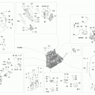 49 Ranger 600 E-TEC Двигатель и крепление