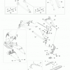 69 Ranger Alpine 1200 4-TEC Передняя подвеска и лыжи