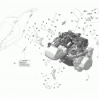 Adventure GT 1200 4-TEC Двигатель и крепление