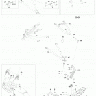 Xtrim 550 Передняя подвеска и лыжи