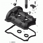 69 YETI 600 ACE Клапаная крышка