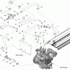 Rave RE 800R E-TEC Система охлаждения