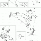 Adventure LX 600 ACE Передняя подвеска и лыжи