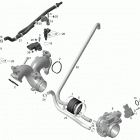 YETI V-800 Впускной коллектор и дроссельная заслонка