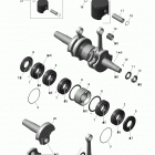Rave 550 Коленвал и поршни