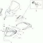Adventure GT 1200 4-TEC CE Стекло ветровое и консоль