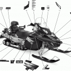 Adventure GT 600 E-TEC Наклейки