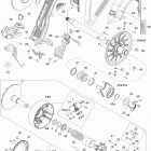 Rave RE 800R E-TEC Защита ремня вариатора