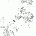 Xtrim Commander Limited 600 E-TEC Воздухоочиститель