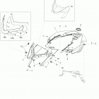 Rave RE 800R E-TEC Стекло ветровое и консоль