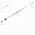Rave SC 600 E-TEC Амортизатор лыжи
