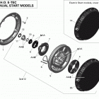 Adventure GT 600 E-TEC Ручной стартер