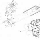 Xtrim Commander Limited 600 E-TEC Задний багажник