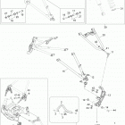 Xtrim Commander Limited 600 E-TEC Передняя подвеска и лыжи