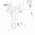 Xtrim Commander Limited 600 E-TEC Трансмиссия