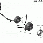 49 Ranger 600 E-TEC Магнето